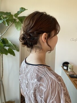 ゴカン(Gokan) ゆるシニヨン/yui