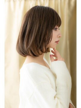 カバーヘア ブリス 大宮西口(COVER HAIR bliss) イヤリングカラー外国人風内巻きワンカールTb5大宮20代30代40代