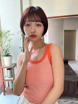 アンバー 池袋(amber) レイヤーボブ/髪質改善/オリーブベージュ[池袋駅]