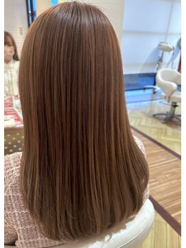 イーストハムアネーロ(EAST HAM anello) ミルクティーアッシュブラウン/艶髪カラー