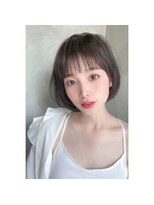 ヘアーズ ベリー 平尾店(hairs BERRY)&nbsp;BERRY/オーガニックカラー/美髪/ショート/ボブ/前髪