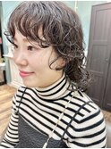 ウルフパーマ/スパイラルパーマ/モードヘア/くるくるパーマ