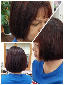 クリア 美容室 ヘアマニキュア