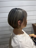 ヘアデザイン アニー(Hair Design Annie)&nbsp;抜けても可愛いグレージュカラー×ショートボブ