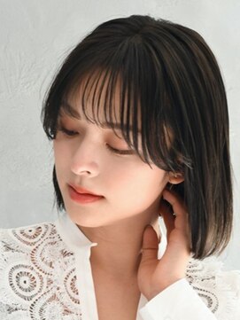 アース 鶴見店(HAIR&MAKE EARTH) ナチュラルミディアムボブ