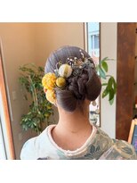 モリグリーン(MORI GREEN)&nbsp;◆〈着物〉ヘアセット【いわき髪質改善オージュアサロン】