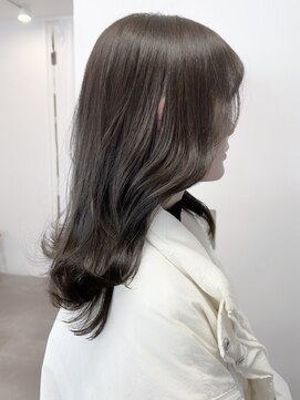 ミュラ(mulah) シアーグレージュ透け感カラー＊エギョモリ韓国風ヘア/明大前