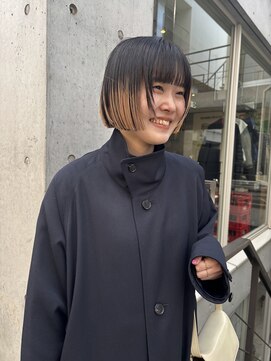 カシ 中目黒(CASI) ミニボブ/コンパクトボブ/デザインカラー/ハイトーン/ブリーチ