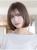 20代30代大人かわいいこなれミディくびれレイヤーベージュカラー