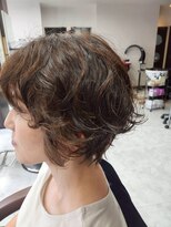 アクセスムーン 自治医大店(Access Moon)&nbsp;ショートボブ×パーマ