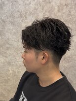 キタセンジュバーバー バイ ティーズ(KITASENJU BARBER by T's) ニュアンスツイスパ フェザーパーマ