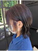 白髪活かしブルーベリーカラー