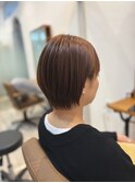 ナチュラルショートボブ