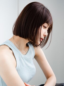 エインアンリー 表参道(AIN.ANLY.) ☆くびれヘアプリコットオレンジハイライトカラーレイヤーカット