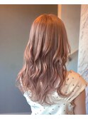 ピンクベージュ/10代20代30代