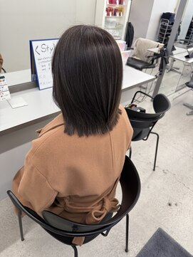 クレア 上大岡(CREA) ハイライトバレイヤージュダブルカラーケアブリーチ30代40代50代