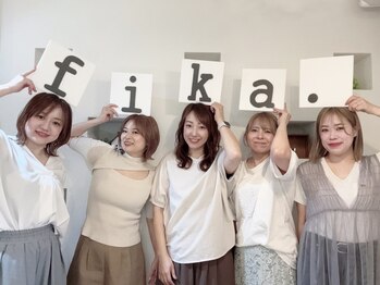ヘアデザイン フィーカ 津留店(hair Design fika.)の写真/【女性専用サロン】スタイリストも、もちろん女性のみ！キャリアのあるスタッフが貴女の美をサポート★