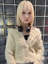 ペレ アネックス 大阪梅田茶屋町店(PELE ANNEX)&nbsp;くびれヘア/アプリコットオレンジ/夏のヘアアレンジ/梅田