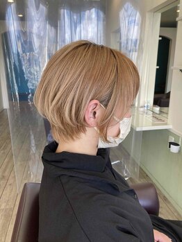 再現性の高さが自慢のカットで、自宅でのお手入れも簡単に♪骨格や髪質を見極めたカットで理想をカタチに◇
