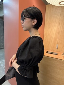 アイヘアー(Ay hair)の写真/【カットが上手】トレンドを抑えながら扱いやすいショートやボブが人気◎トータルバランスを重視します*