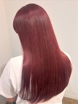 ヘアーサロン デ フォーエバークレール(hairsalon de Forever clair)&nbsp;大人なカシスレッドカラー＋ダイヤモンドトリートメントカラー