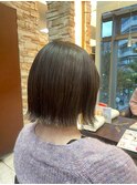 髪質改善/顔周りレイヤーカット/グレージュ[千葉/千葉駅]