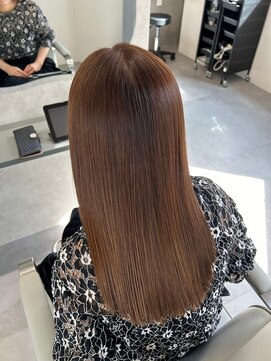 ニュイ 茨木店(nui +) ミディアムヘア/暗めカラー/グランマッシュ/茨木