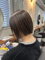 イルダバイグラッシー センター北(iluda by glassi)&nbsp;大人すっきりボブ＊シークレットハイライト〈荒みずほ〉