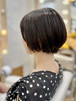 イオ 渋谷(io)&nbsp;丸みショートボブ/小顔カット/まとまるショート/ひし形ショート