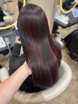 アーチバイケンジ(arch by kenje) アンブレラカラー/平塚美容室/ロングヘア/ブリーチカラー