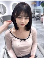 リュール バイ ヘッドライト 北千住店(lueur by HEADLIGHT) ミディアムスタイルの顔まわりレイヤー