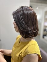 アトレ 福岡大名店(attrait) レイヤースタイル×柔らか縮毛矯正