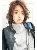 【lamp hair 】アンティークパーマ◎くせ毛風ボブ♪No.1