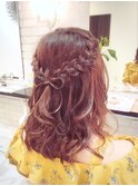 りぼん☆ハーフアップ×Brezza hair 笹塚
