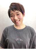 おしゃれデザインアシメショート☆