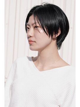 ソアヘアー(Soar hair) マッシュウルフ×黒髪