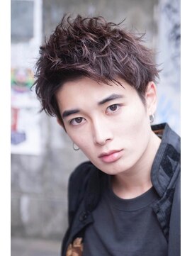 エース (ACE) ACE 大人アップバング×アッシュブラウン