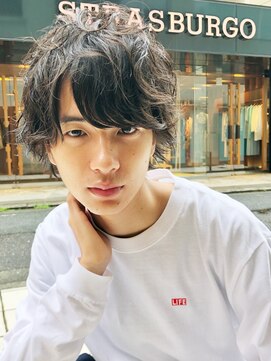 キアラ(Kchiara) くせ毛風パーマ×マッシュ/kchiara福岡佐野