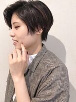 リサヘアーデザイン(RISA HAIR DESIGN) 暗髪×ハンサムショート