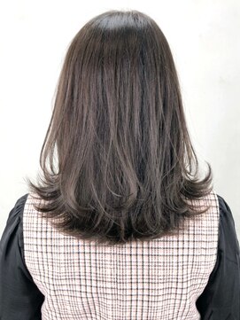 アイティー バイ アルバム 中野店(IT by ALBUM) オリーブグレージュ_ピンクベージュボブルフ_ba309882