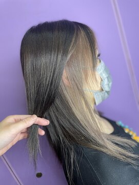 アンリップ ジー(salon unripＧ) h.i ハニーベージュ　フェイスフレーミング