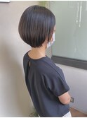 丸みショートボブ 20代30代40代