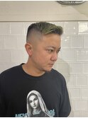 かき上げヘアショートレイアーくせ毛風パーマコンマヘア781