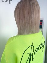 バランス ヘアーデザイン(BALANCE hair design)&nbsp;ホワイトシアベージュスタイル