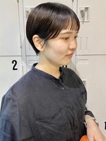 クリアーオブヘアー 栄南店(CLEAR of hair)&nbsp;オン眉丸みショート