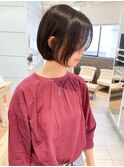 前髪×髪質改善 [髪質改善/縮毛矯正/レイヤーカット]韓国 N◎