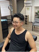 スケッチ(SKETCH)&nbsp;メンズスキンフェードパーマスタイル