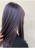 wカラー☆グレーパープル