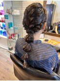 あみおろしヘアー