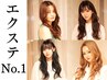 【人気No.1】極つやカラー＋プルシールエクステ 100本 55,300円→34,800円～